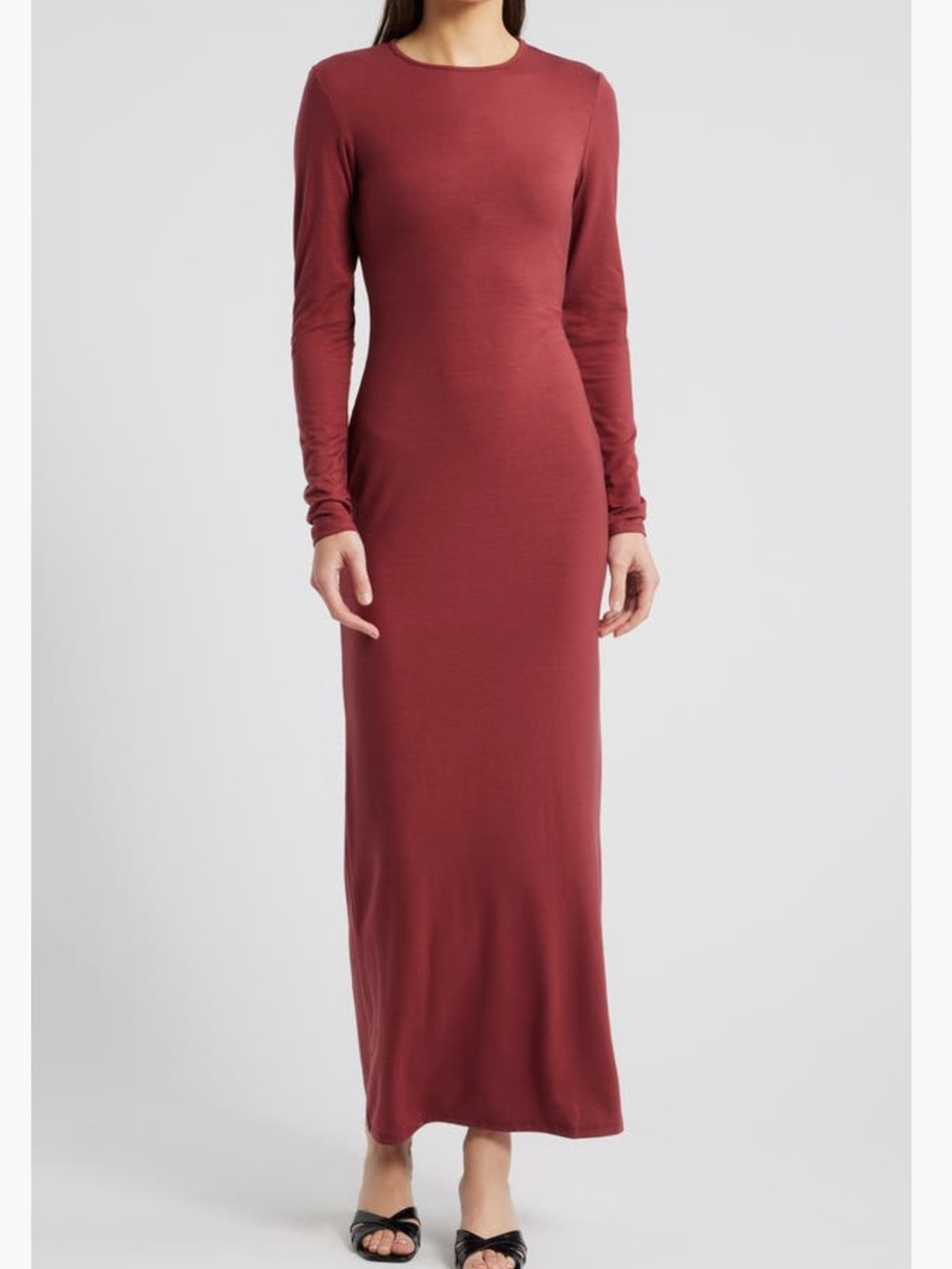 Reformation Tommie Maxi Dress Brick Red nwt’s sz M